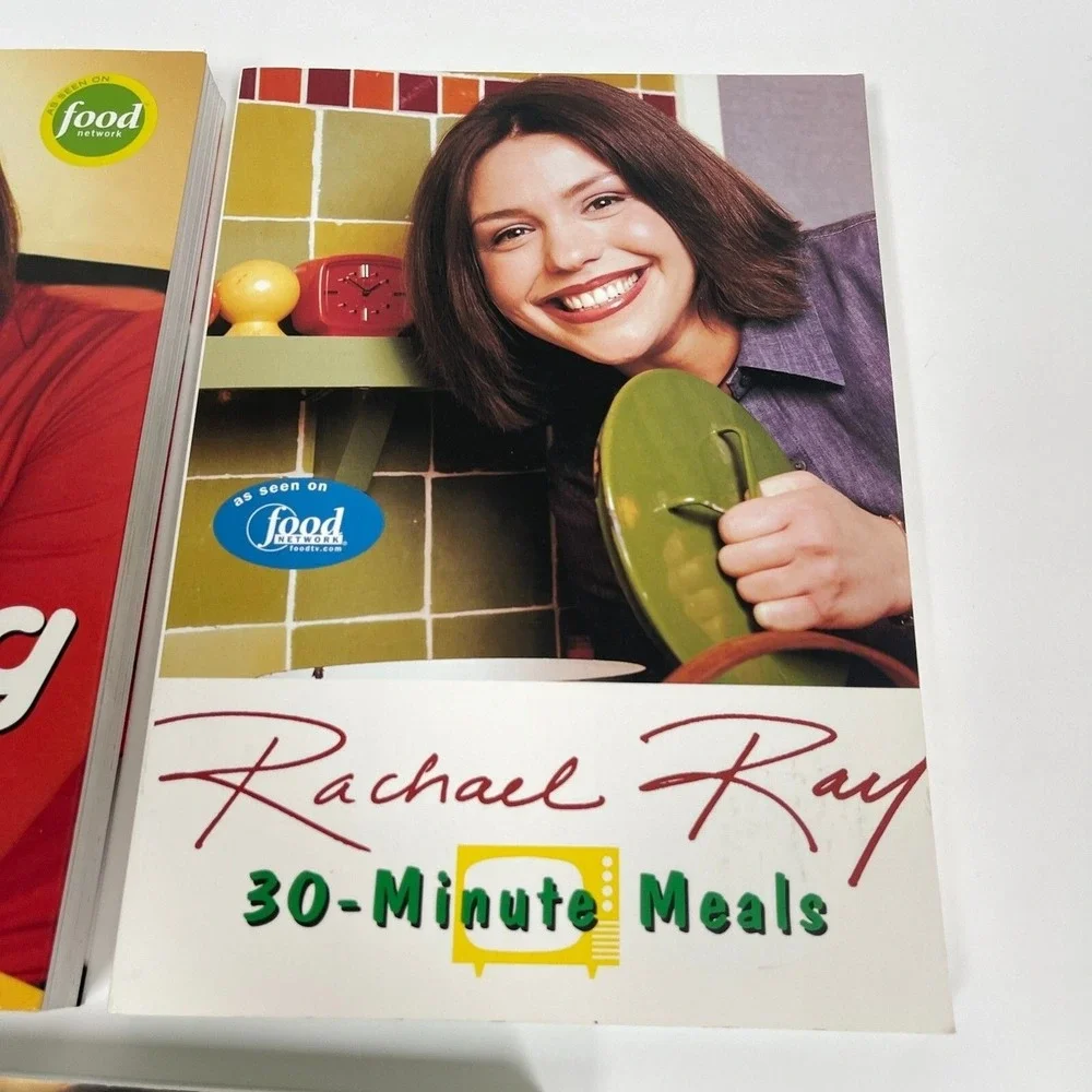 Rachael Ray Books 30-Minute‎ Meals Cookbooks Recipes Lot of 3